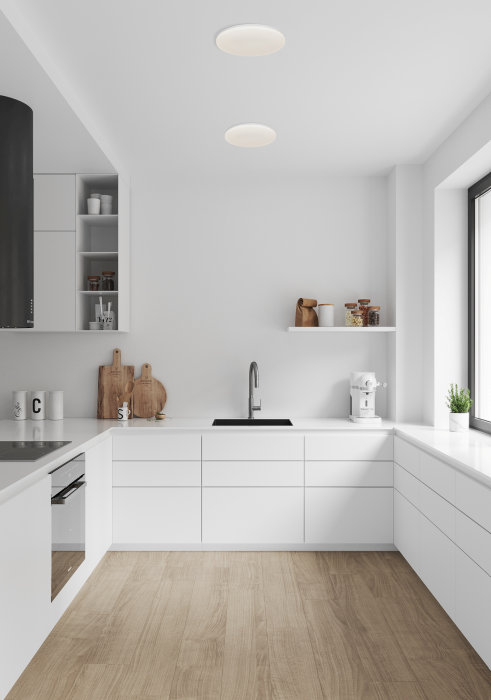 Nordlux Kai Ø29 cm plafond hvit